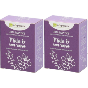 Cerca Offerte di la saponaria mirto e uva rossa 2x100 g e acquista online