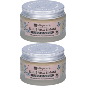 Cerca Offerte di la saponaria nice to meet you scrub mousse viso & mani 2x45 ml e acquista online