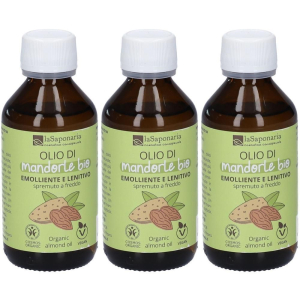 Cerca Offerte di la saponaria olio di mandorle dolci bio 3x100 ml e acquista online