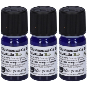 Cerca Offerte di la saponaria olio essenziale di lavanda bio 3x10 ml e acquista online
