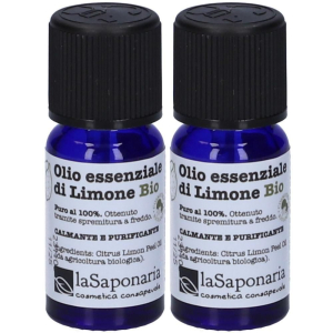 Cerca Offerte di la saponaria olio essenziale di limone bio 2x10 ml e acquista online