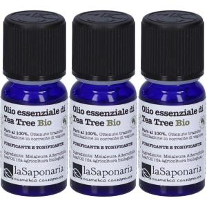 Cerca Offerte di la saponaria olio essenziale di tea tree bio 3x10 ml e acquista online