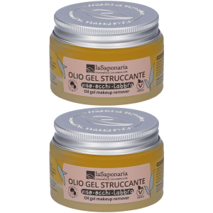 Cerca Offerte di la saponaria olio gel struccante set da 2 2x50 ml e acquista online