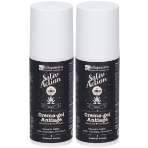 Cerca Offerte di la saponaria sativaction cbd cream gel viso antiage men 2x50 ml emulsi e acquista online
