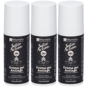 Cerca Offerte di la saponaria sativaction cbd cream gel viso antiage men 3x50 ml emulsi e acquista online