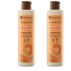 Cerca Offerte di la saponaria shampoo bio rinforzante al girasole set da 2 2x200 ml sha e acquista online