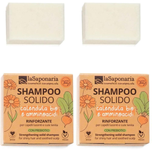Cerca Offerte di la saponaria shampoo solido rinforzante 2x50 g e acquista online