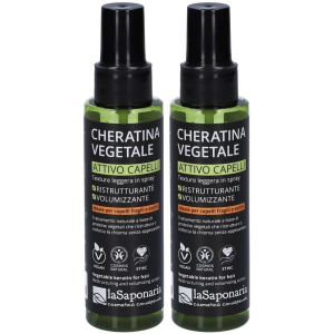 Cerca Offerte di la saponaria spray capelli cheratina vegetale 2x100 ml e acquista online