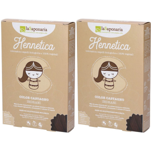 Cerca Offerte di la saponaria tinta vegetale castagno - indrani set da 2 2x100 g e acquista online
