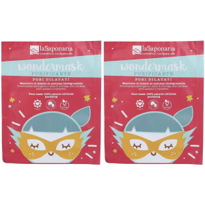 Cerca Offerte di la saponaria wondermask - maschera in tessuto purificante 2x10 ml e acquista online