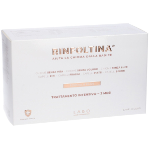 Labo suisse rinfoltina - plus trattamento intensivo capelli corti, 40 fiale
