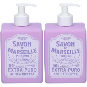 Cerca Offerte di laboratorio dei saponi sapone di marsiglia liquido alla lavanda 2x500 e acquista online