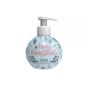 Laboratorio dei saponi, sapone liquido blue melograno e viola selvatica natale 240ml