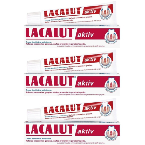 Cerca Offerte di lacalut aktiv crema dentifricia set da 3 3x75 ml dentifricio e acquista online