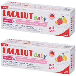 Cerca Offerte di lacalut baby dentifricio 0-2 anni 2x55 ml e acquista online