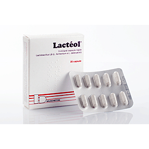 lacteol 20 capsule 5 miliardi bugiardino cod: 028962013 