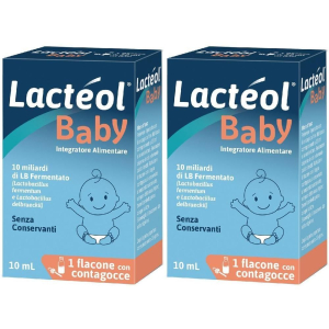 Cerca Offerte di lacteol baby flacone con contagocce 10 ml 2x10 ml gocce orali e acquista online