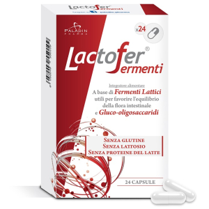 lactofer fermenti 24 capsule bugiardino cod: 939553436 