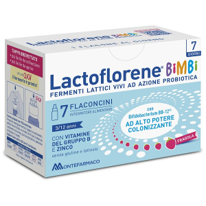 Lactoflorene bimbi integratore per l’equilibrio della flora intestinale 7 flaconcini