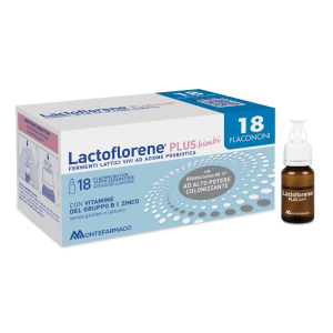 Lactoflorene bimbi plus 18 flaconcini