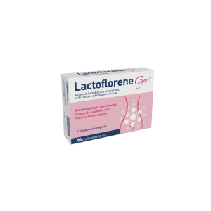 lactoflorene gyn 10 compresse vaginali bugiardino cod: 934979598 