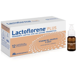 lactoflorene plus 12 flaconi bugiardino cod: 930494099 