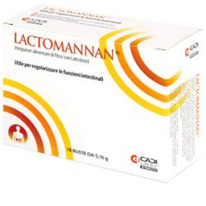 lactomannan 18 bustine bugiardino cod: 931993036 