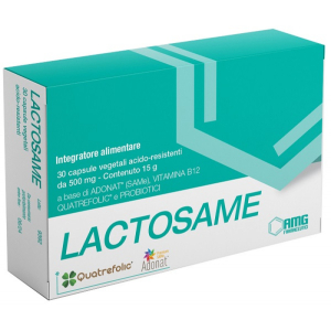 lactosame 30 capsule bugiardino cod: 982463844 