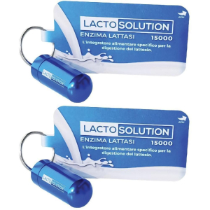 Cerca Offerte di lactosolution 15000 15 compresse con portapillole 2x15 pz e acquista online