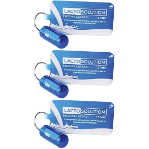 Cerca Offerte di lactosolution 15000 15 compresse con portapillole 3x15 pz e acquista online