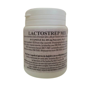 lactostrep mix 500 mg 50 capsule bugiardino cod: 927239754 