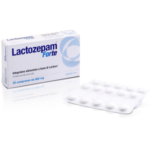 lactozepam forte 20 compresse bugiardino cod: 935702124 