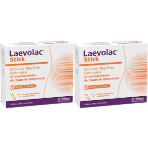 Cerca Offerte di laevolac stick set da 2 2x10 pz bustina e acquista online