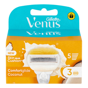 Lame comfortglide coconut venus 3 pezzi