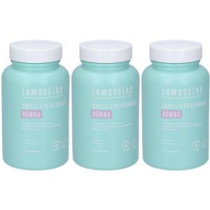 Cerca Offerte di lamuselab donna capelli pelle grassa capsule 3x68,8 g e acquista online
