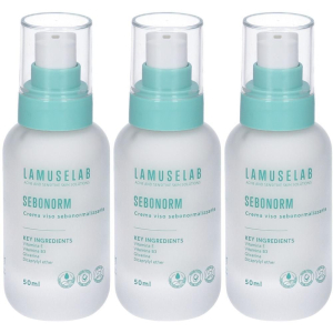Cerca Offerte di lamuselab sebonorm crema viso 3x50 ml e acquista online