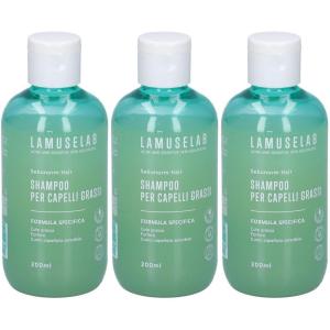 Cerca Offerte di lamuselab shampoo capelli grassi 3x200 ml e acquista online