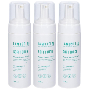 Cerca Offerte di lamuselab soft touch mousse lavante delicata 3x150 ml detergente e acquista online