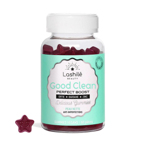 Lashilè good clean integratore anti-imperfezioni cutanee 60 caramelle gommose