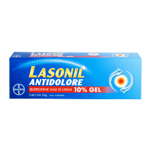 lasonil antidolore gel 10% antinfiammatorio bugiardino cod: 042154017 