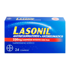 lasonil antifiammatorio 24 compresse 220 mg bugiardino cod: 032790040 