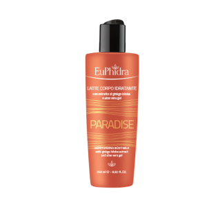 latte corpo paradise 250ml bugiardino cod: 935664920 