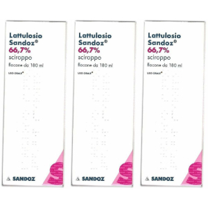 Cerca Offerte di lattulosio sandoz® 66,7 % sciroppo set da 3 3x180 ml e acquista online