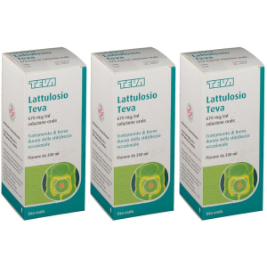 Cerca Offerte di lattulosio teva 670 mg/ml soluzione orale set da 3 3x200 ml e acquista online