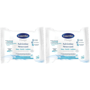 Cerca Offerte di laurella salviettine struccanti idratanti delicate set da 2 2x20 pz sa e acquista online