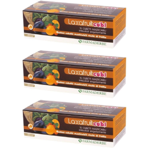 Cerca Offerte di laxafruit 15 cubetti masticabili 150 g 3x150 g compresse masticabili e acquista online