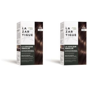 Cerca Offerte di Lazartigue Couleur Absolue Castano 4.00 Set da 2 2x1 Pezzi Tintura e acquista online