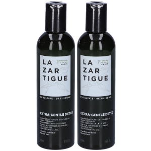 Cerca Offerte di lazartigue extra-gentle detox shampoo 2x250 ml e acquista online