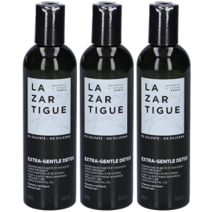 Cerca Offerte di lazartigue extra-gentle detox shampoo 3x250 ml e acquista online