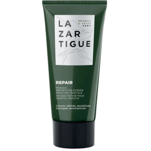 Lazartigue repair maschera capelli riparazione intensa cheratina vegetale/acido ialuronico travel size 50ml 454a